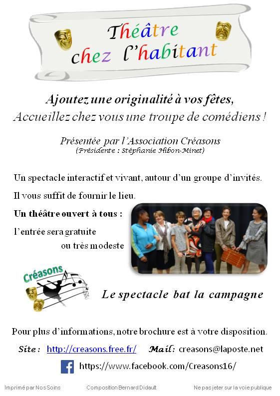 Theatre chez l habitant